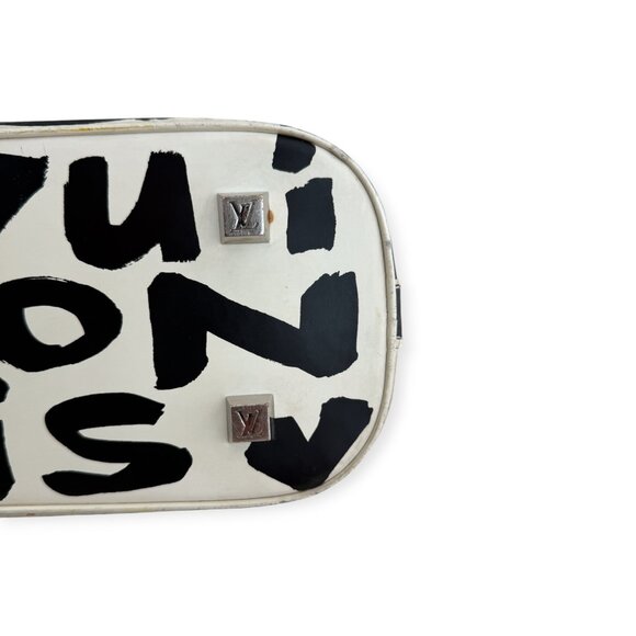 LOUIS VUITTON Graffiti Alma Horizontal Bag - Stephen Sprouse Limited Edition - Picture 11 of 14